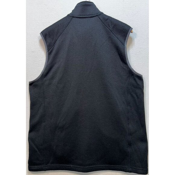 Eddie Bauer Men's Full Zip Cardigan Vest Sleeveless Stretch Size L Gray Pockets - Picture 2 of 11